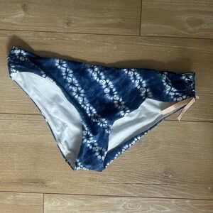 New Victorias Secret Blue & White Classic Hipster Bathing Suit